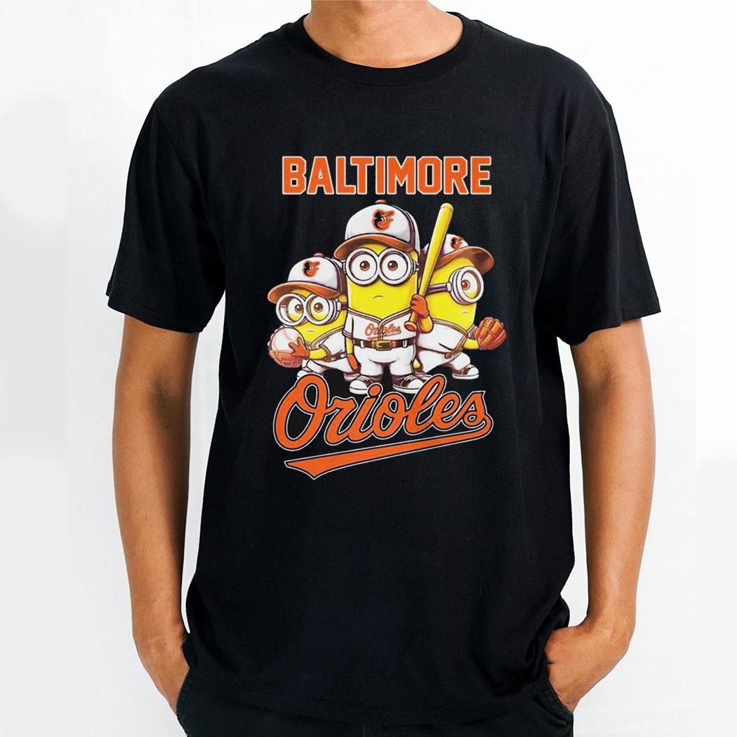 Minions 2024 Baltimore Orioles Mlb Shirt