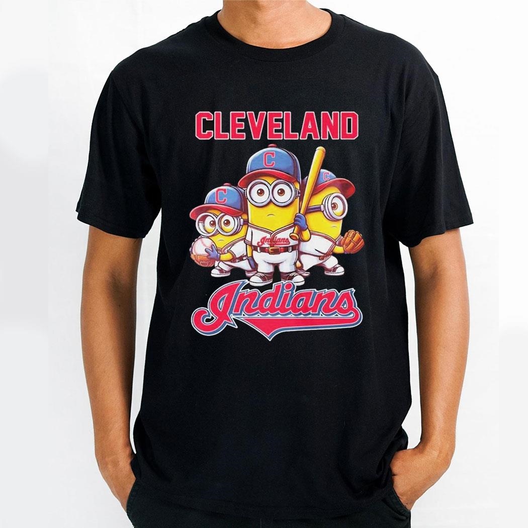 Minions 2024 Cleveland Indians Mlb Shirt