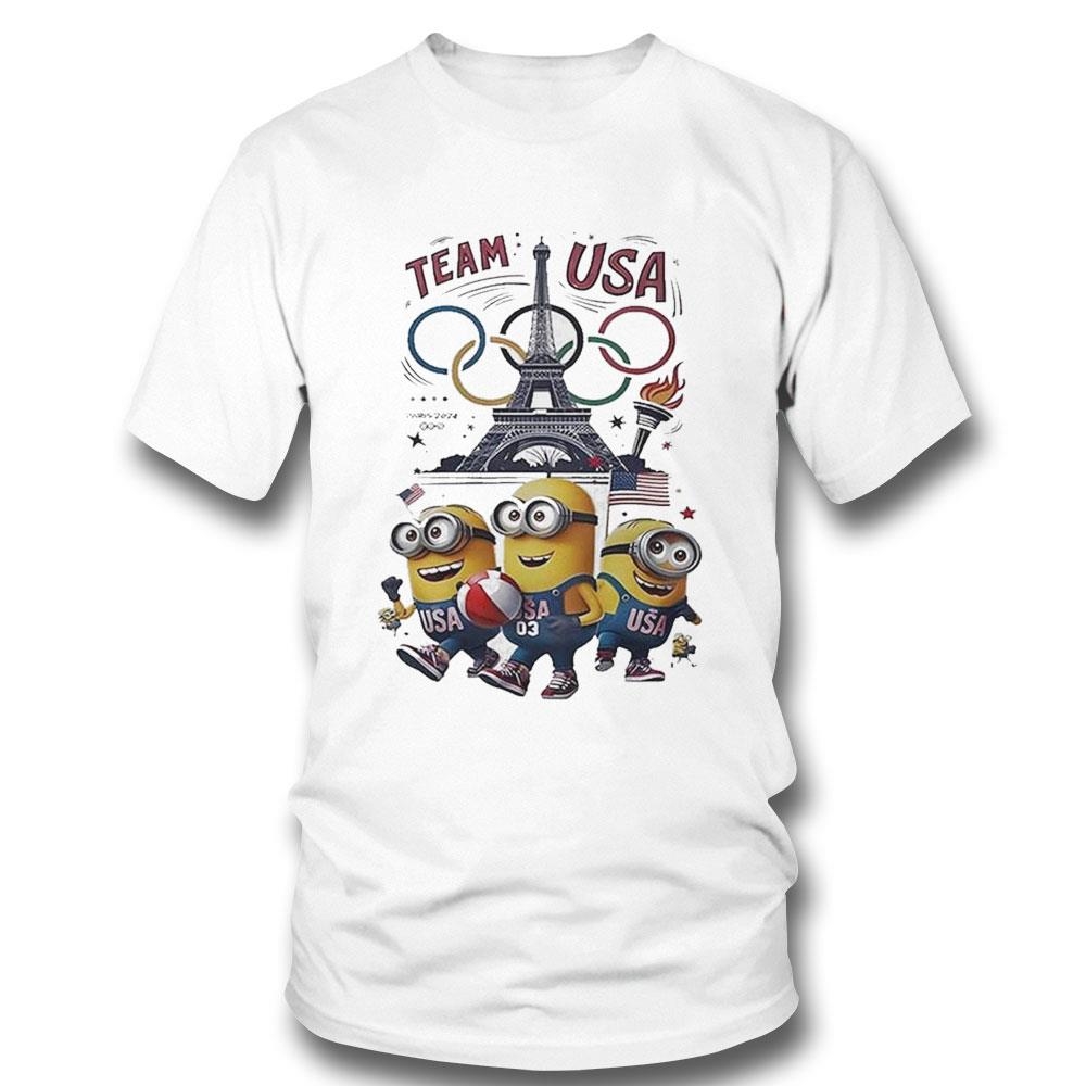 Minions Olympic Games Paris 2024 Team Usa Shirt