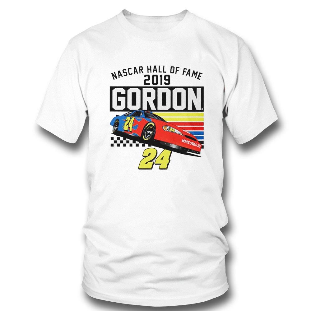 Nascar Checkered Flag Sports Heather Hall Of Fame Shirt