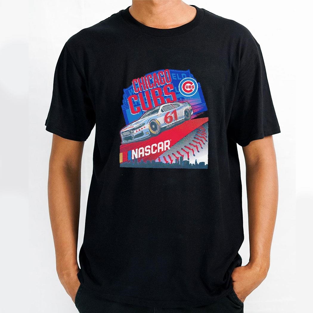 Nascar X Chicago Cubs 47 Royal Franklin Shirt Nascar X Chicago Cubs 47 Royal Franklin Shirt