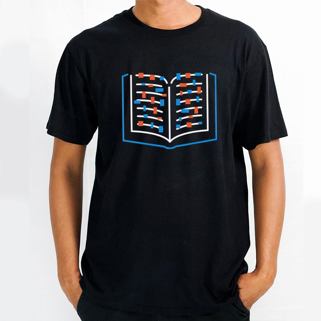 Neon W Books Shirt Hoodie