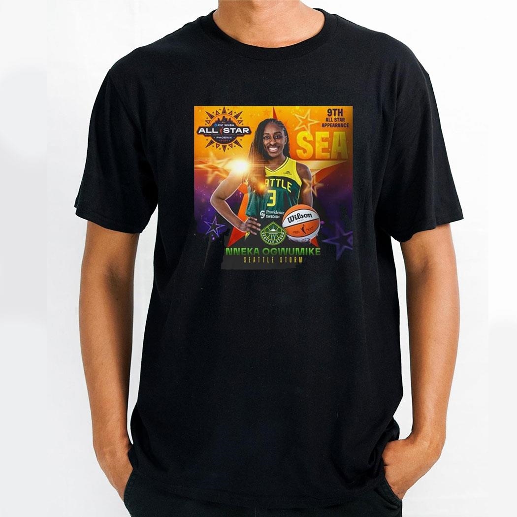 Nneka Ogwumike Of The Seattle Storm 2024 Wnba All Star Phoenix 2024 Poster Shirt Nneka Ogwumike Of The Seattle Storm 2024 Wnba All Star Phoenix 2024 Poster Shirt