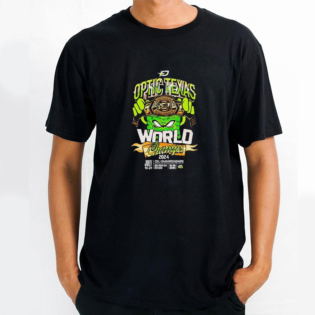 Optic Gaming July 18 21 2024 Cdl Championships Shirt