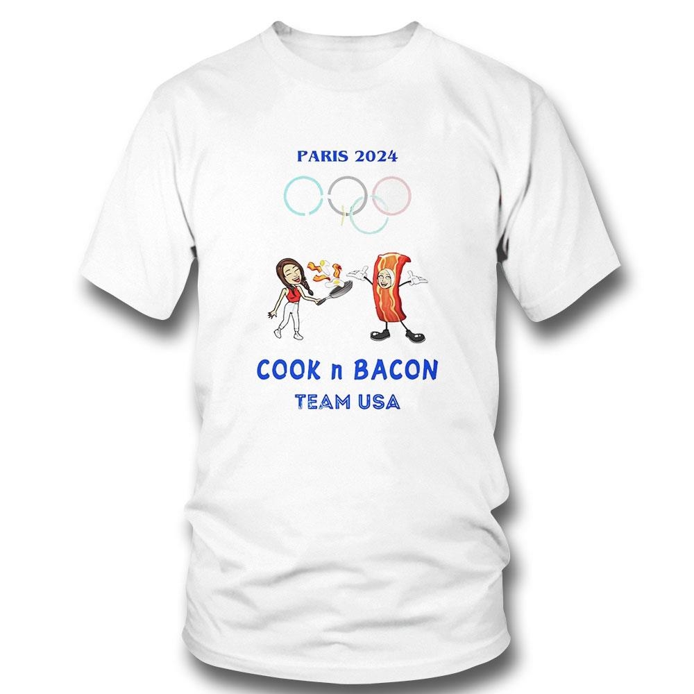 Paris 2024 Cook N Bacon Team Usa Shirt
