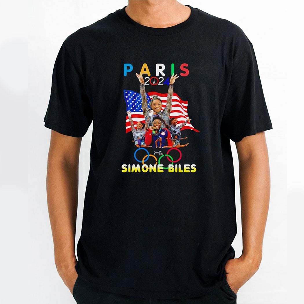 Paris 2024 Olympic Simone Biles Golden Girl Shirt Paris 2024 Olympic Simone Biles Golden Girl Shirt