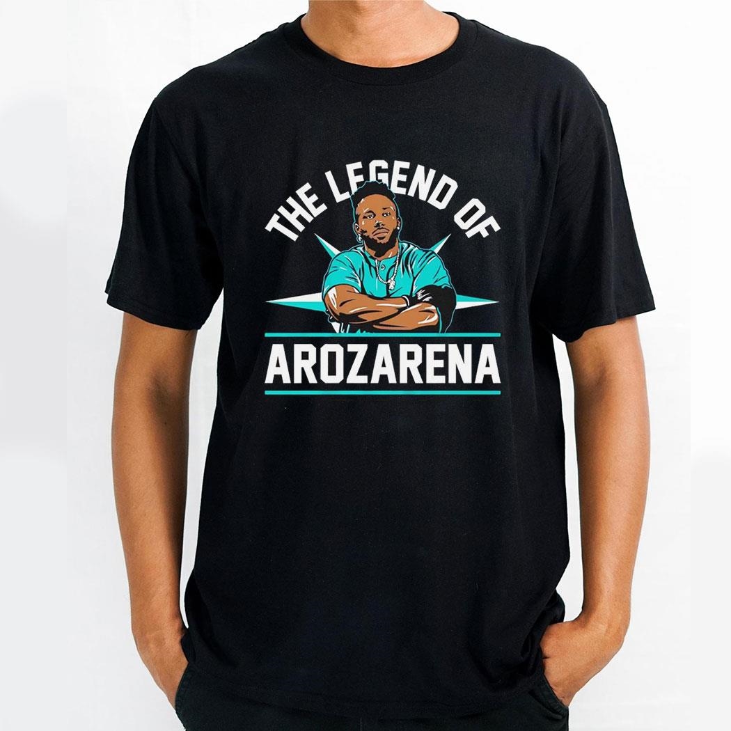 Randy Arozarena Seattle Mariners The Legend Of Arozarena 2024 Shirt