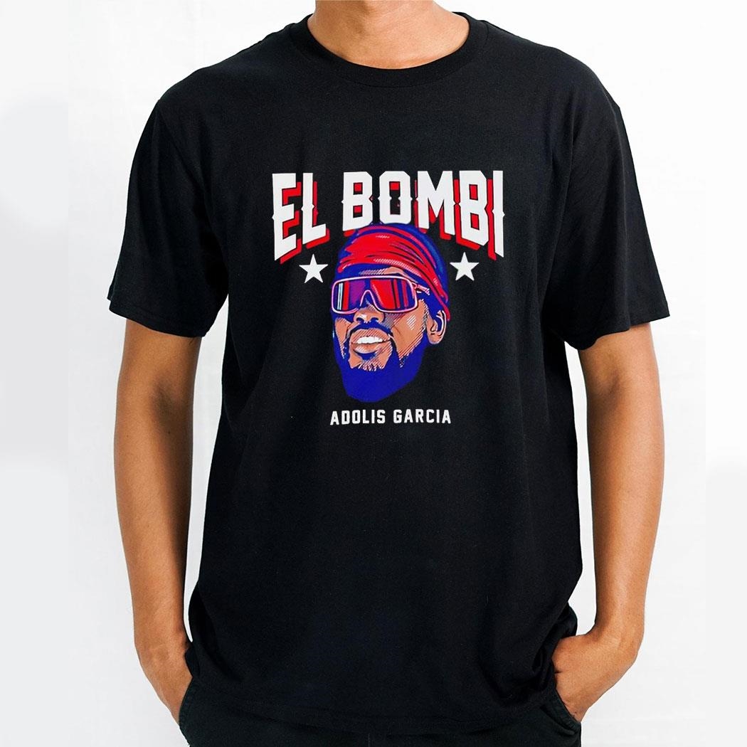 Rangers Adolis Garcia El Bombi Shirt Hoodie Rangers Adolis Garcia El Bombi Shirt Hoodie