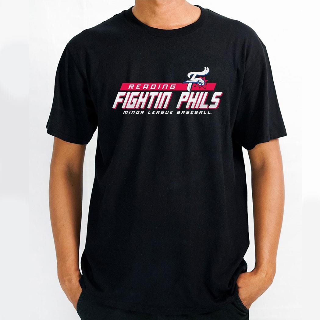 Reading Fightin Phils Minor League Baseball Logo Shirt