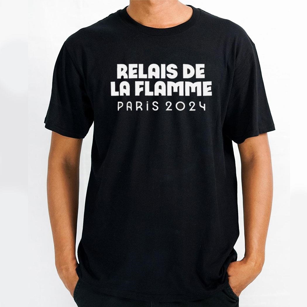 Relais De La Flamme Paris 2024 Shirt
