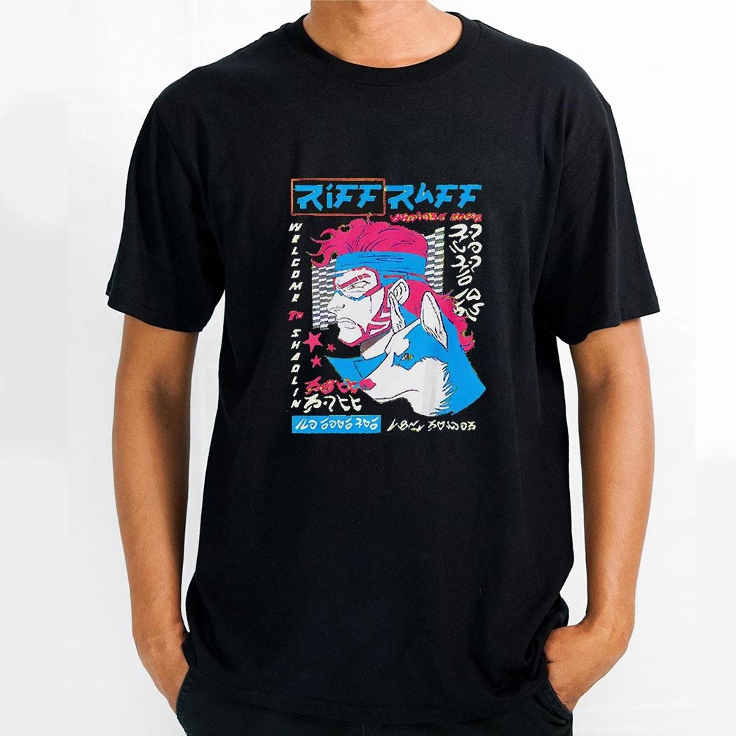 Riff Raff Neon Cyber Punk Shirt