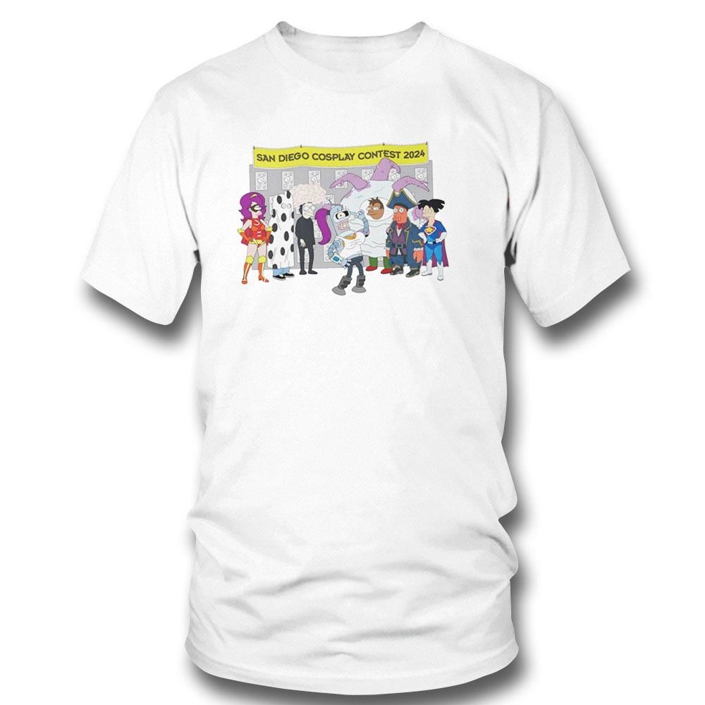 San Diego Cosplay Contest 2024 The Simpson Parody Shirt Hoodie