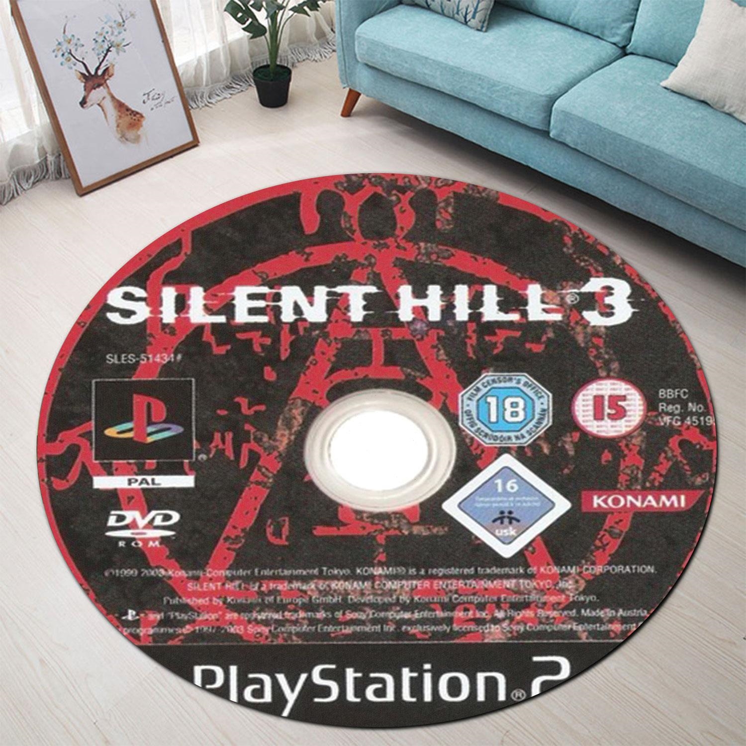 Silent Hill 3 Version Disc Round Rug Carpet