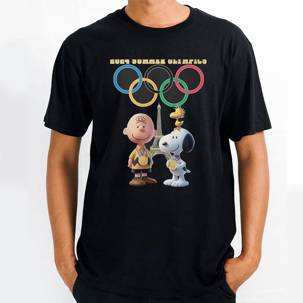 Snoopy 2024 Summer Olympics Shirt