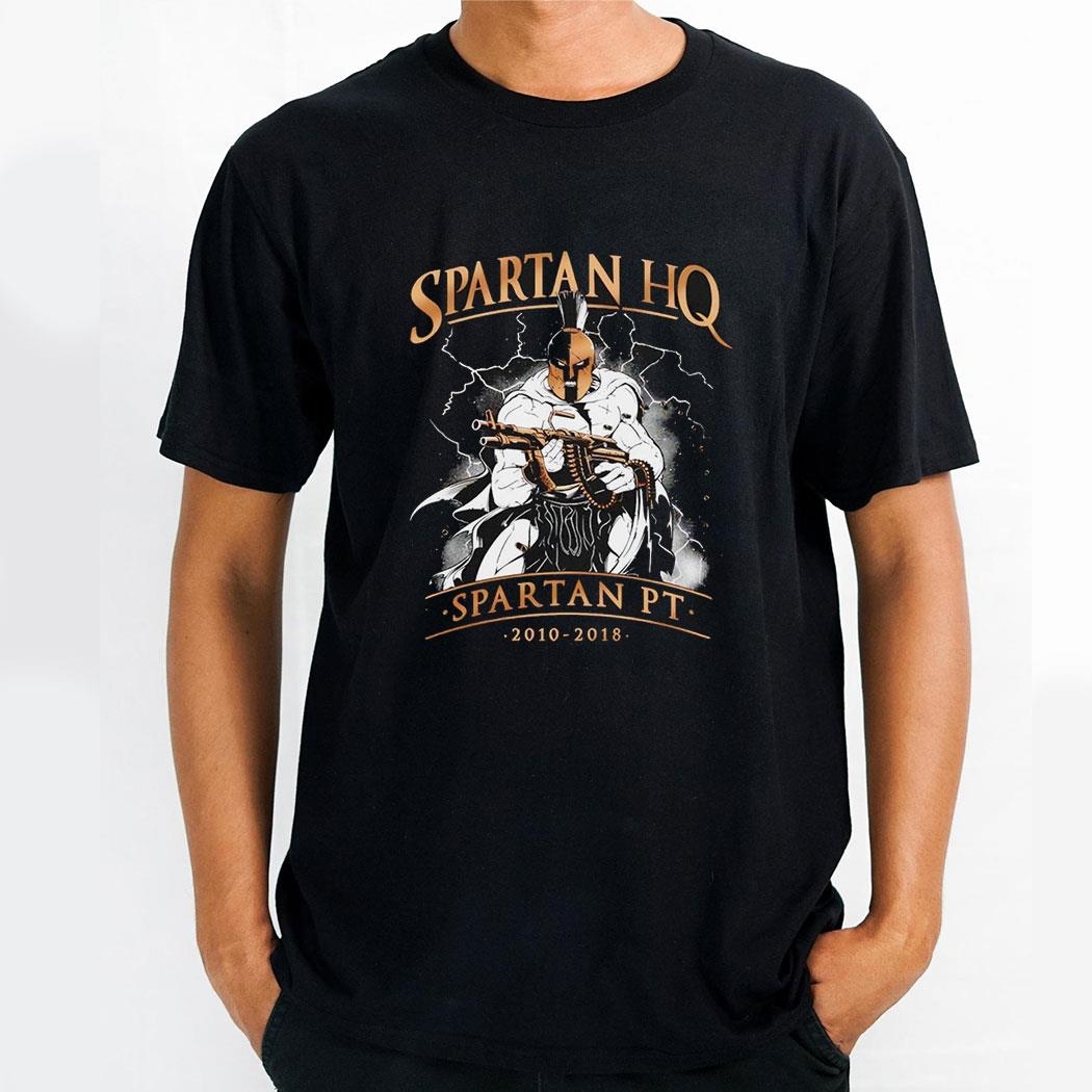 Spartan Hq Spartan Pt 2010 2018 Shirt