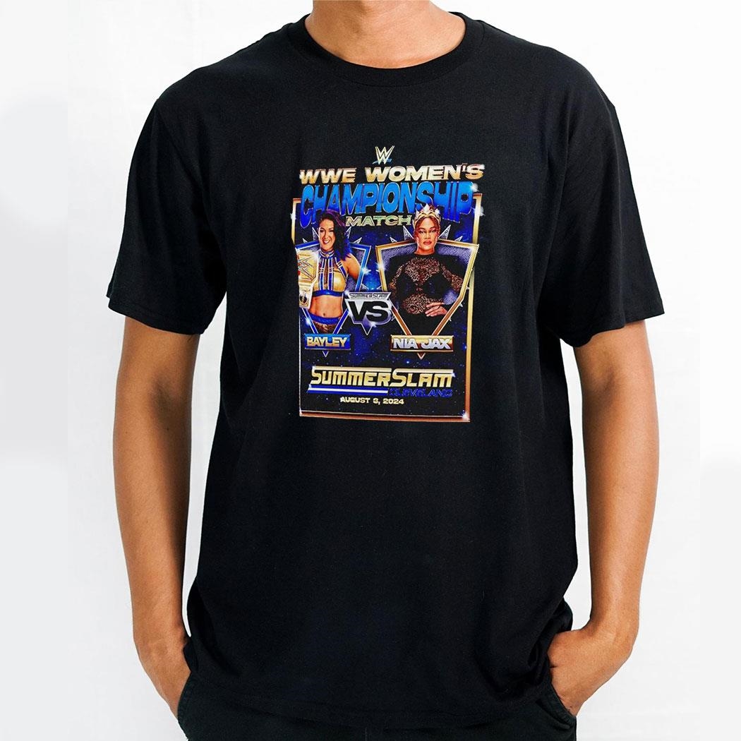 Summerslam 2024 Bayley Vs Nia Jax Shirt