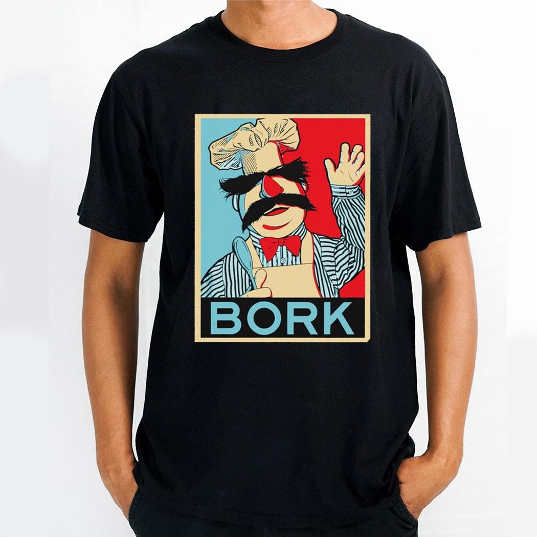 Swedish Chef X Shepard Faireys Hope Bork Shirt