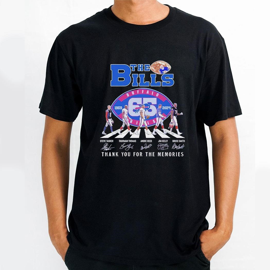 The Buffalo Bills 1959 2024 Abbey Road Thank You For The Memories Shirt