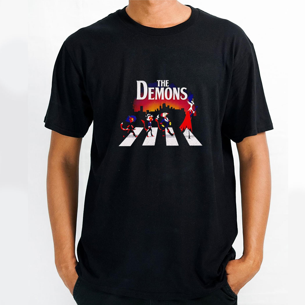 The Demons Hazbin Hotel Walking Across Shirt Hoodie