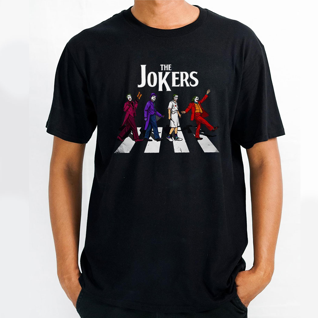 The Joker Crossing Abbey Road Shirt Hoodie