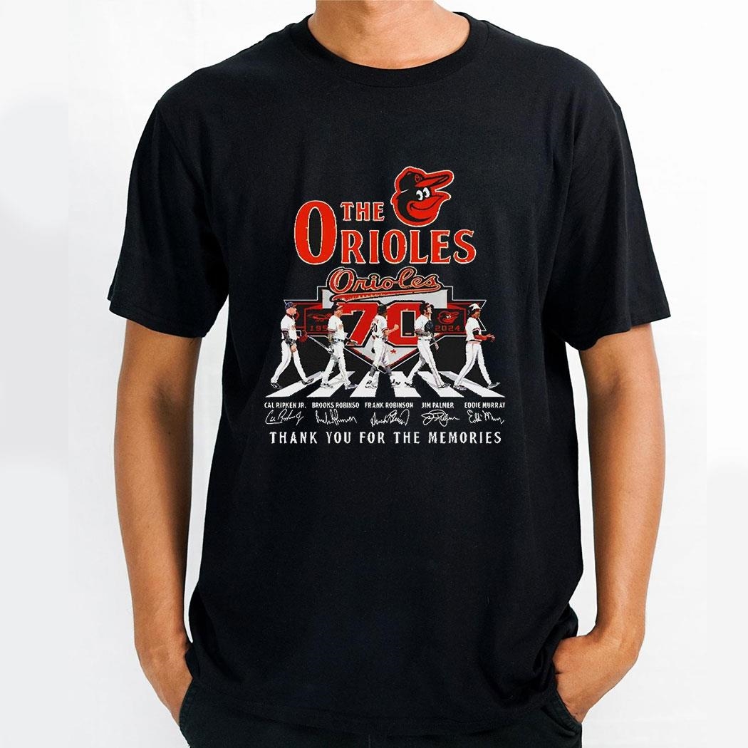 The Orioles Thank You For The Memories Abbey Road Signatures Shirt Hoodie The Orioles Thank You For The Memories Abbey Road Signatures Shirt Hoodie