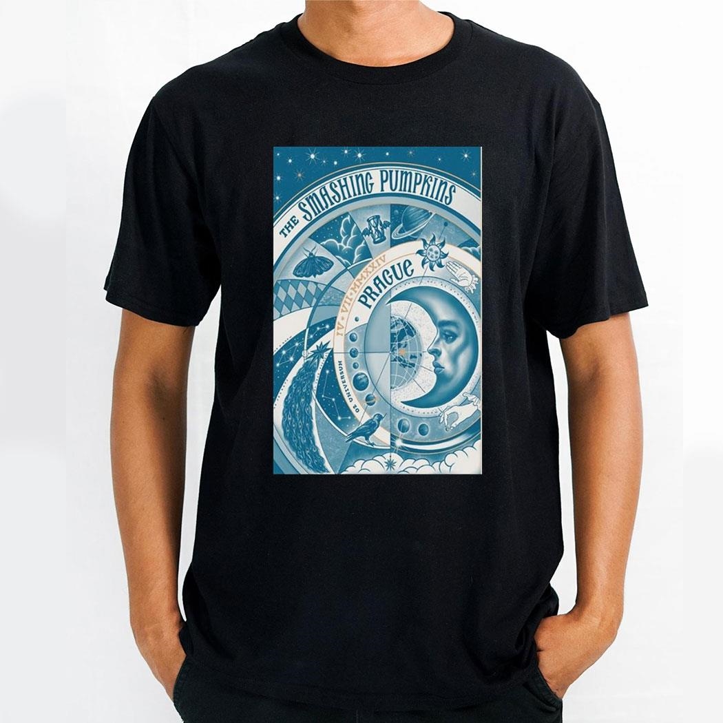 The Smashing Pumpkins July 4 2024 O2 Universum Prague Czechia Poster Shirt
