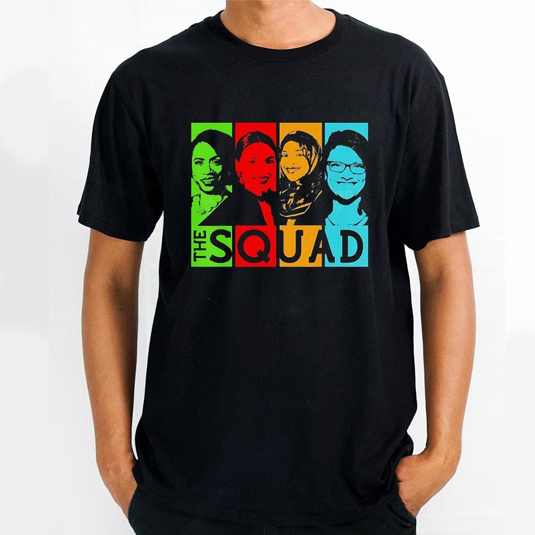 The Squad Women Democratic Shirt Hoodie The Squad Women Democratic Shirt Hoodie