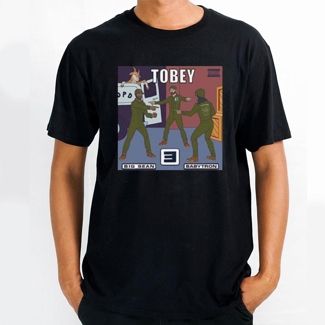 Tobey Eminem Collaboration Big Sean And Babytron Classic Painting Shirt Hoodie