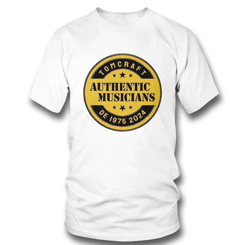 Tomcraft Authentic Musicians 2024 Logo Shirt Hoodie