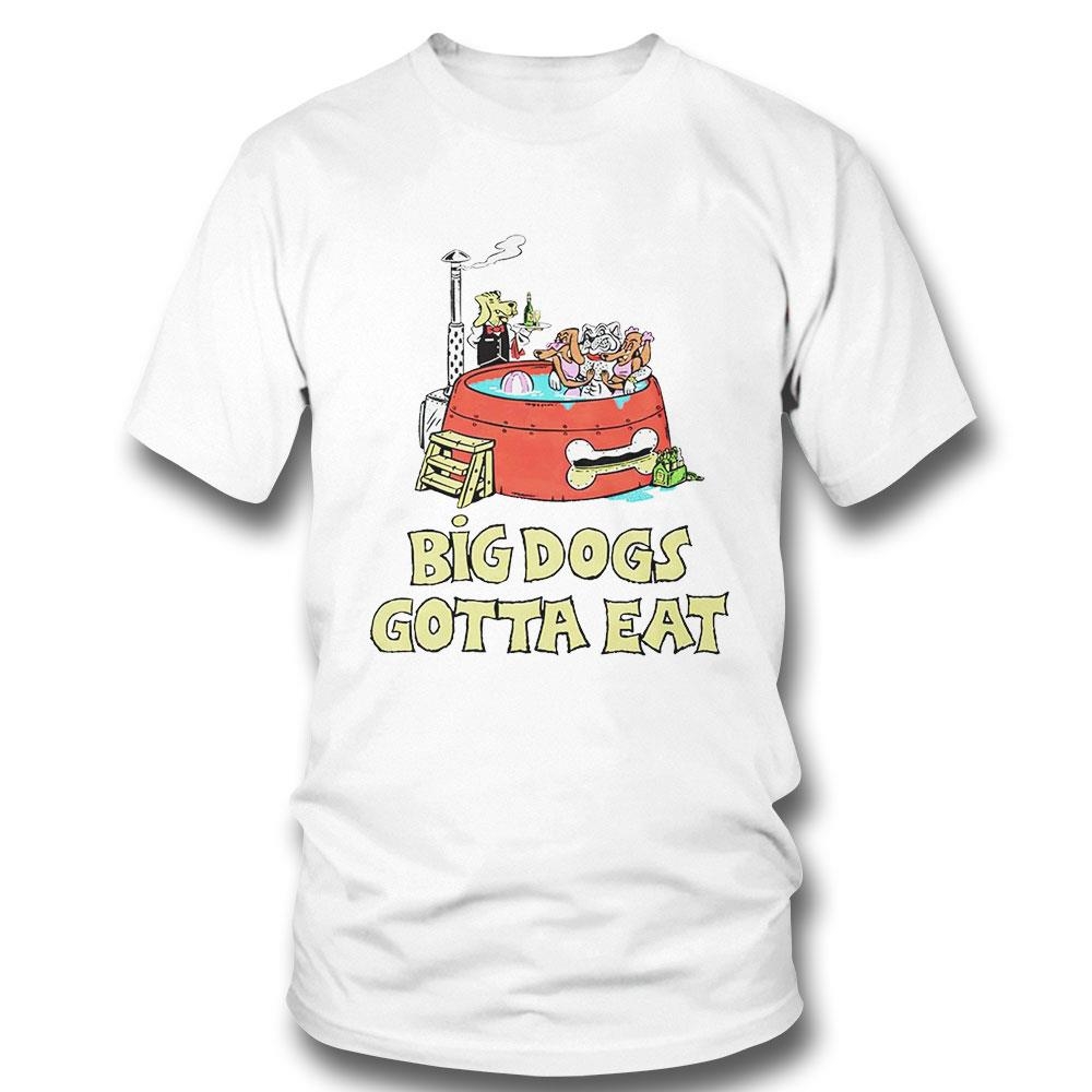 Tommy G Big Dogs Gotta Eat Pool Party Shirt