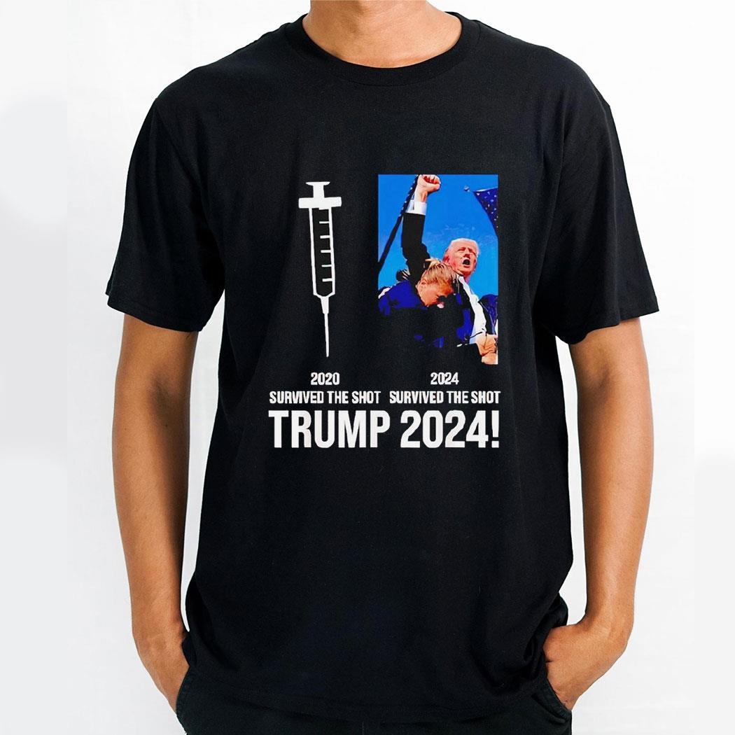 Trump Shooting Assassination 2020 Survived The Shot Survived The Shot 2024 Shirt
