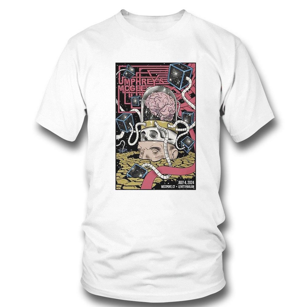 Umphreys Mcgee July 4 2024 Levitt Pavilion Westport Ct Poster Shirt