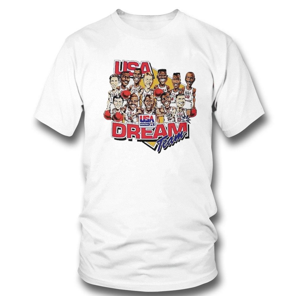 Usa Dream Team 1992 Caricature Shirt