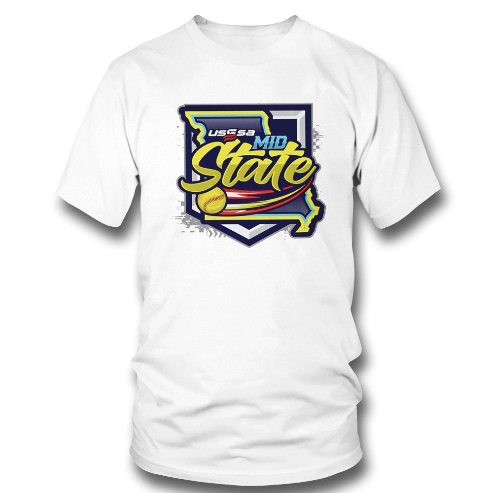 Usssa Missouri Fast Pitch Mid State 2024 Logo Shirt