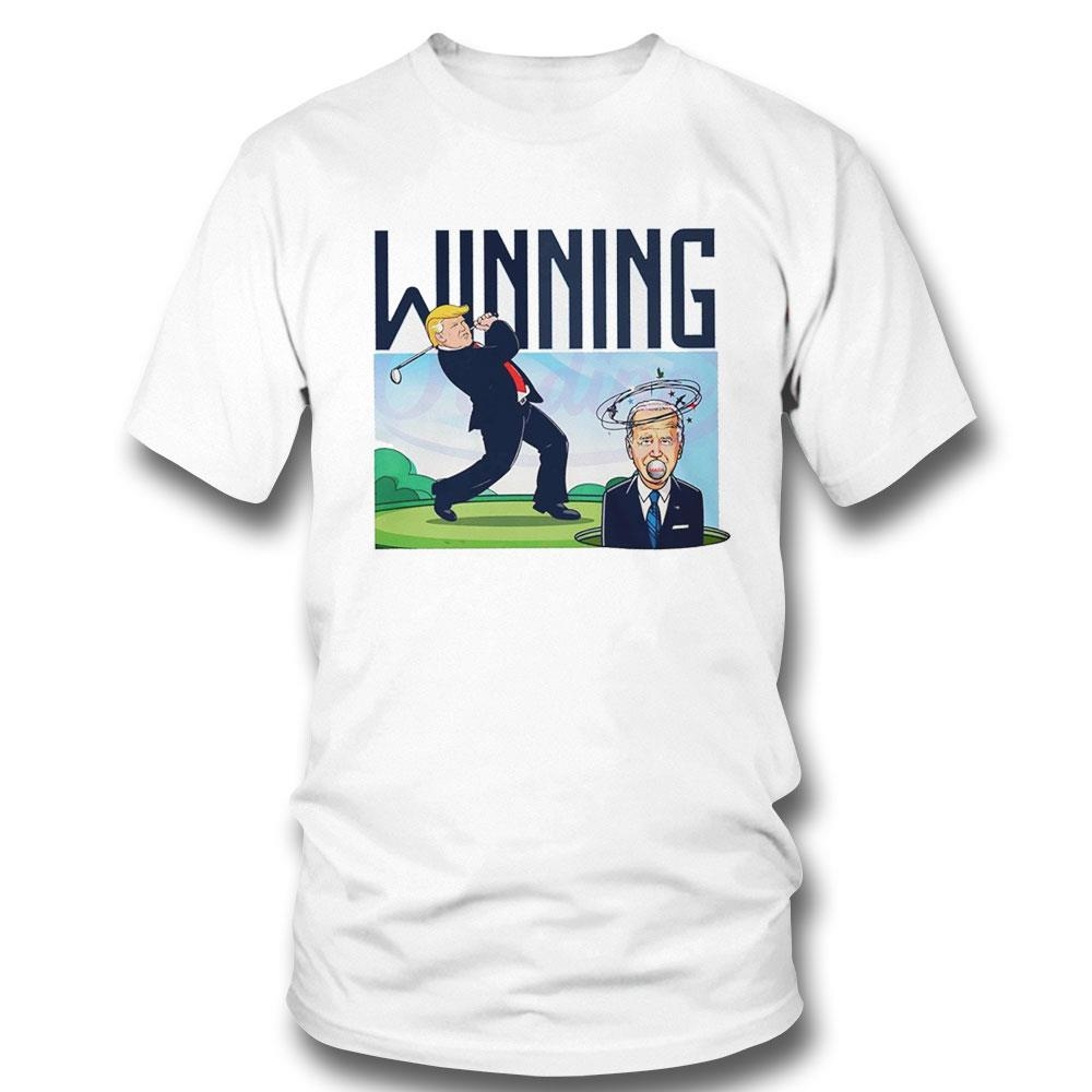 Winning Donald Trump Play Golf With Joe Biden Shirt