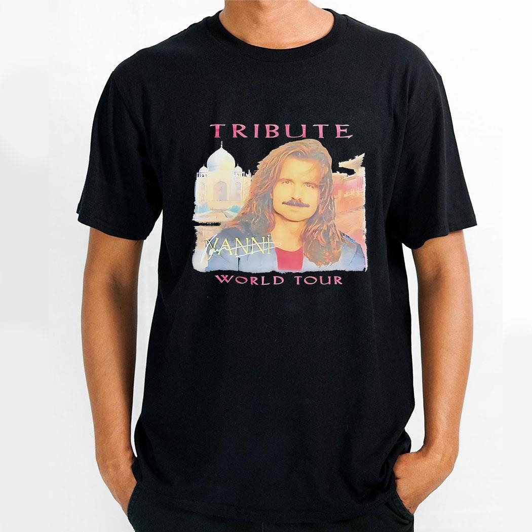 Yanni Tribute World Tour Shirt