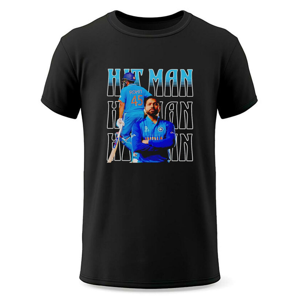 Hit Man Rohit Sharma Cricket Indian Cricket Shirt Hoodie Hit Man Rohit Sharma Cricket Indian Cricket Shirt Hoodie