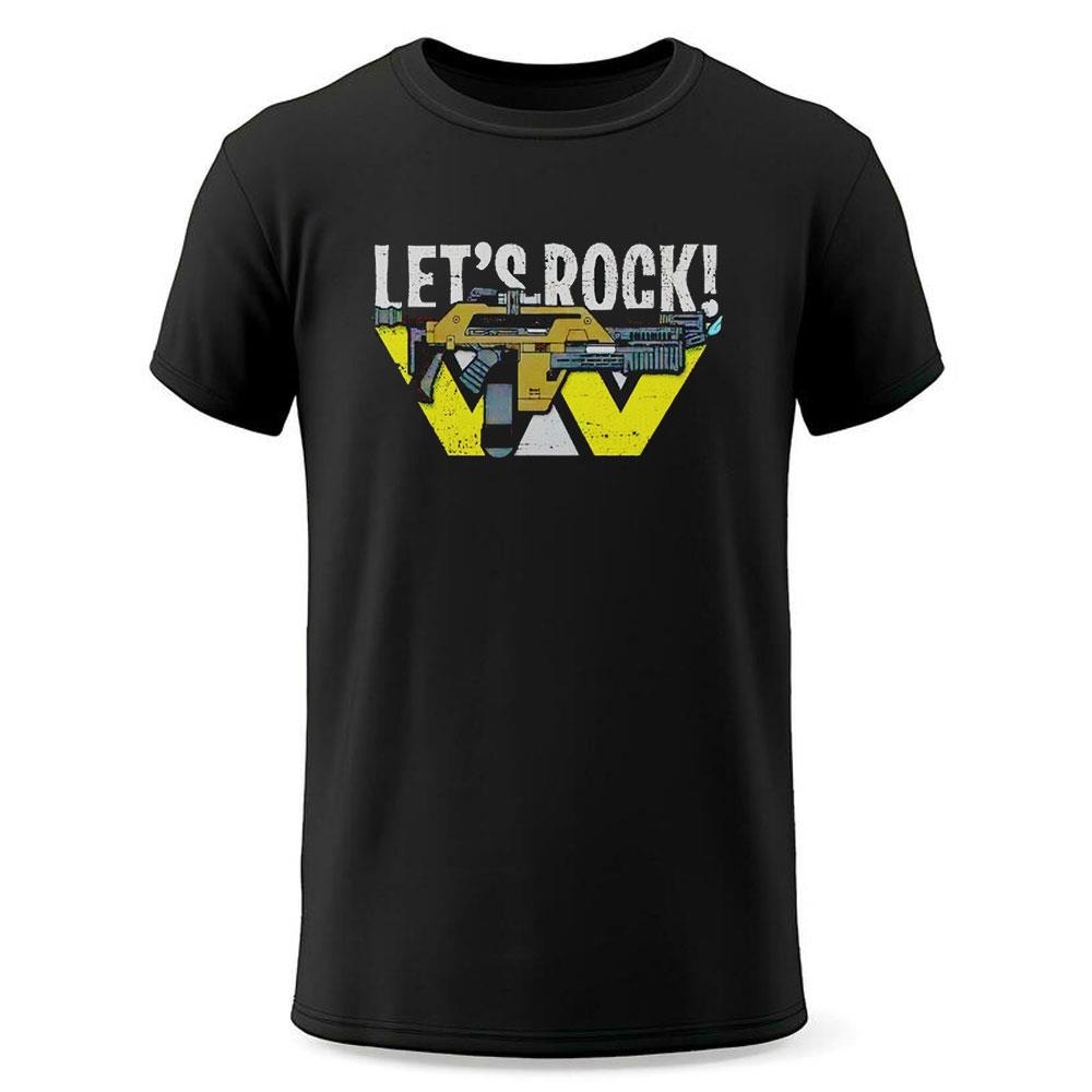 Lets Rock Alien Movies Shirt Lets Rock Alien Movies Shirt