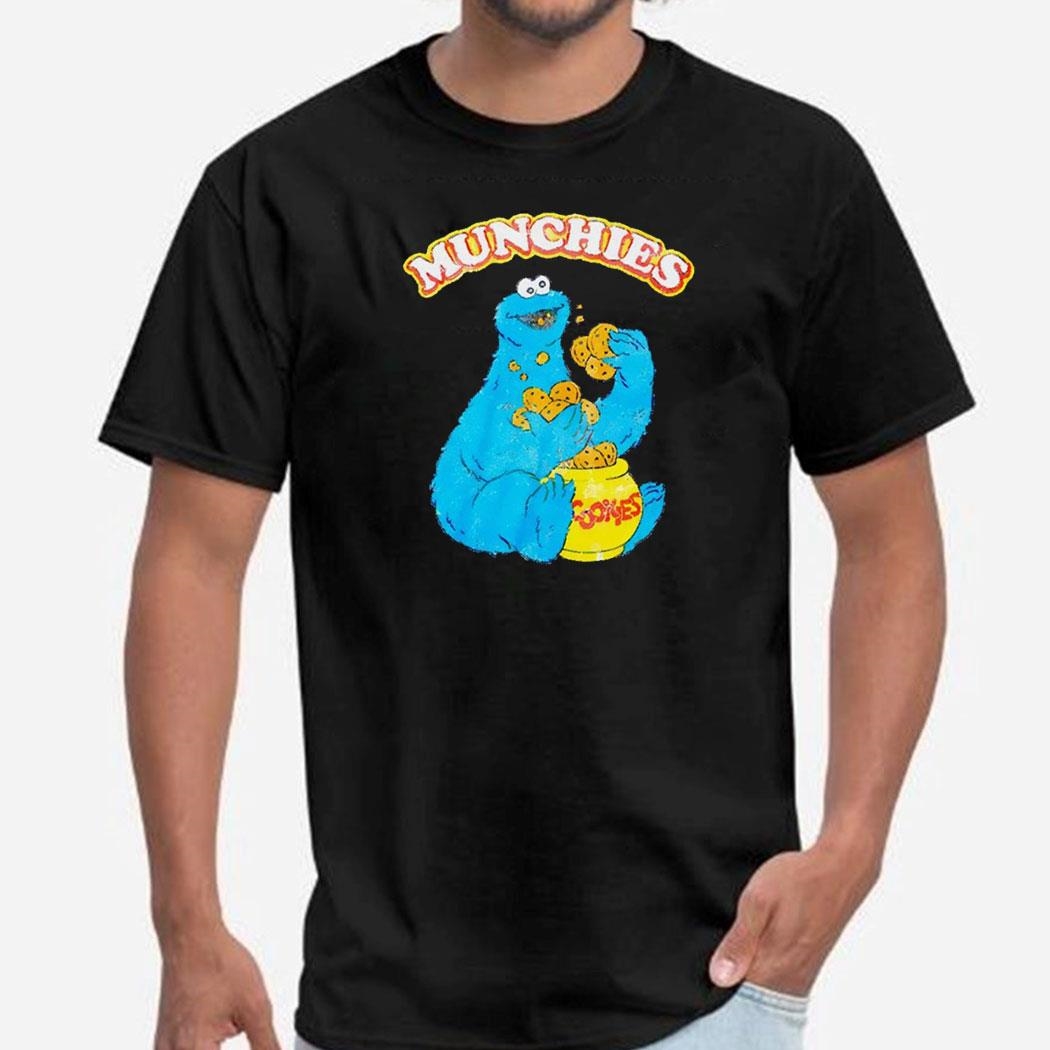 Mens Cookie Monster Munchies Shirt Hoodie