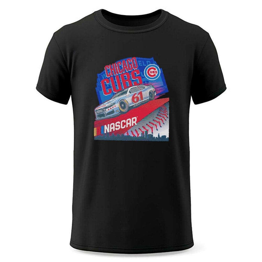 Nascar X Chicago Cubs 47 Royal Franklin Shirt Nascar X Chicago Cubs 47 Royal Franklin Shirt