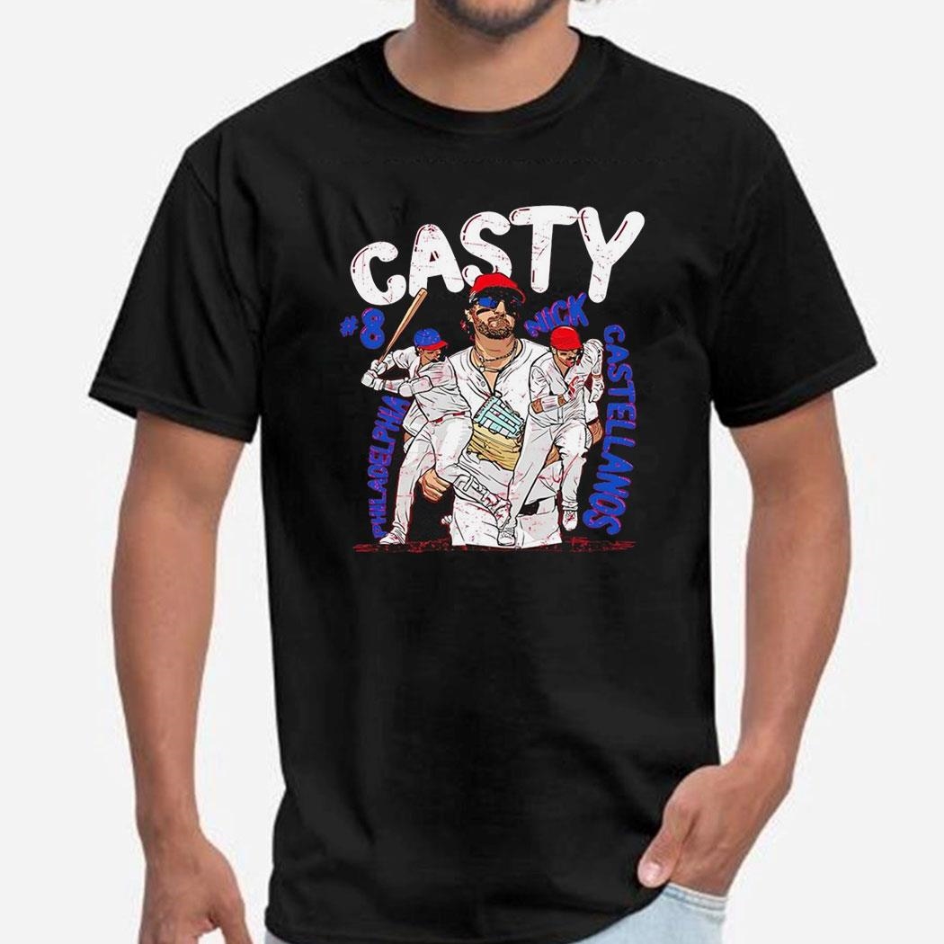 Nick Castellanos Philadelphia Phillies Casty 2024 Shirt