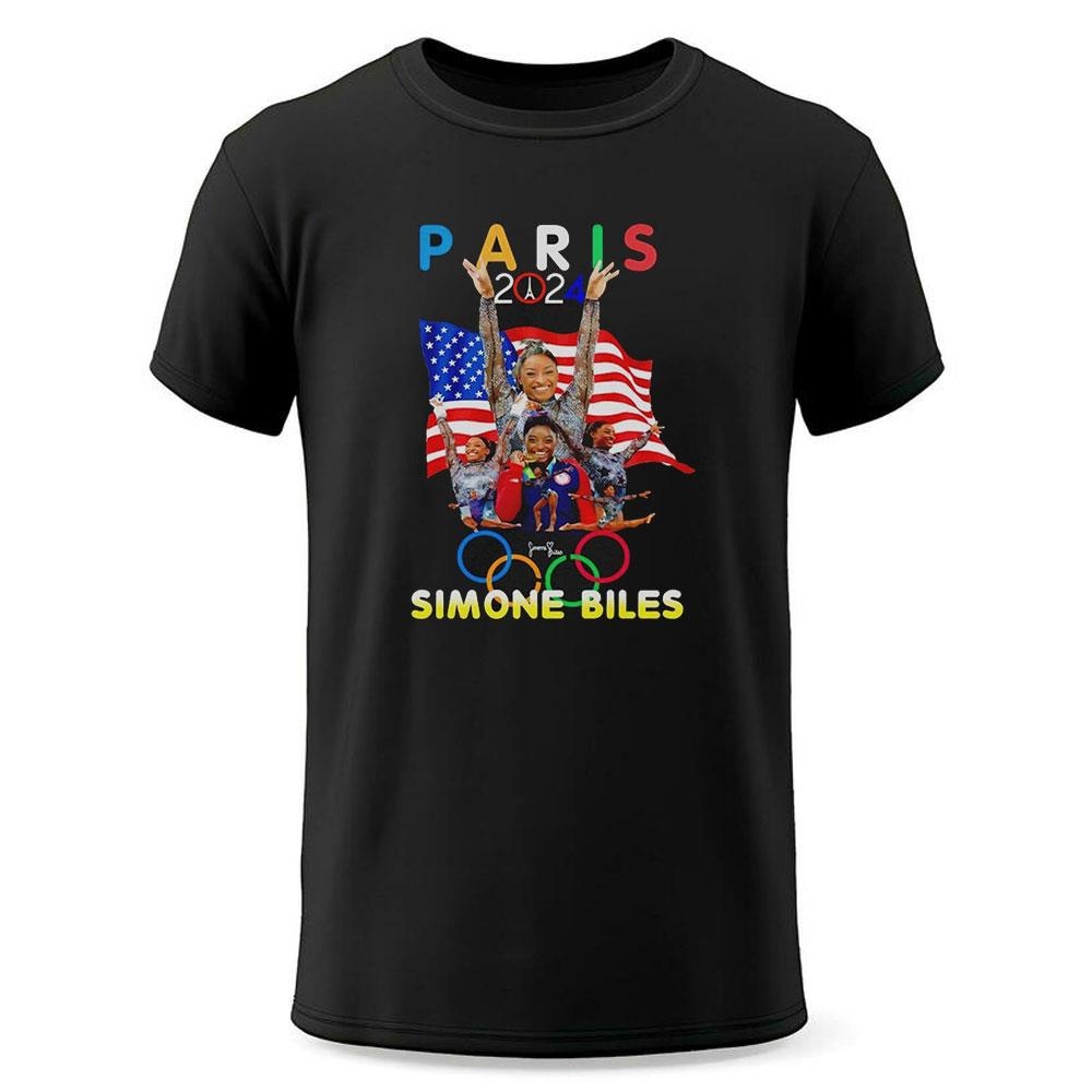 Paris 2024 Olympic Simone Biles Golden Girl Shirt Paris 2024 Olympic Simone Biles Golden Girl Shirt