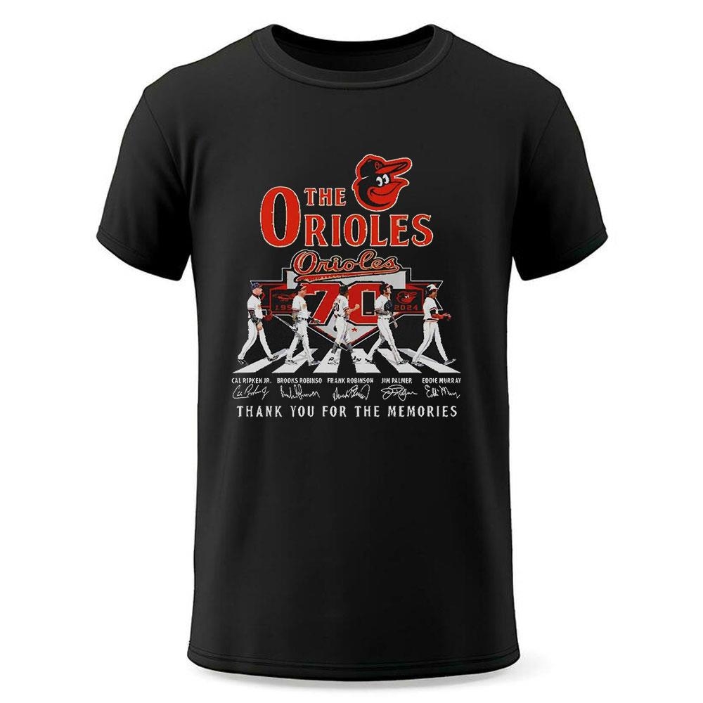The Orioles Thank You For The Memories Abbey Road Signatures Shirt Hoodie The Orioles Thank You For The Memories Abbey Road Signatures Shirt Hoodie