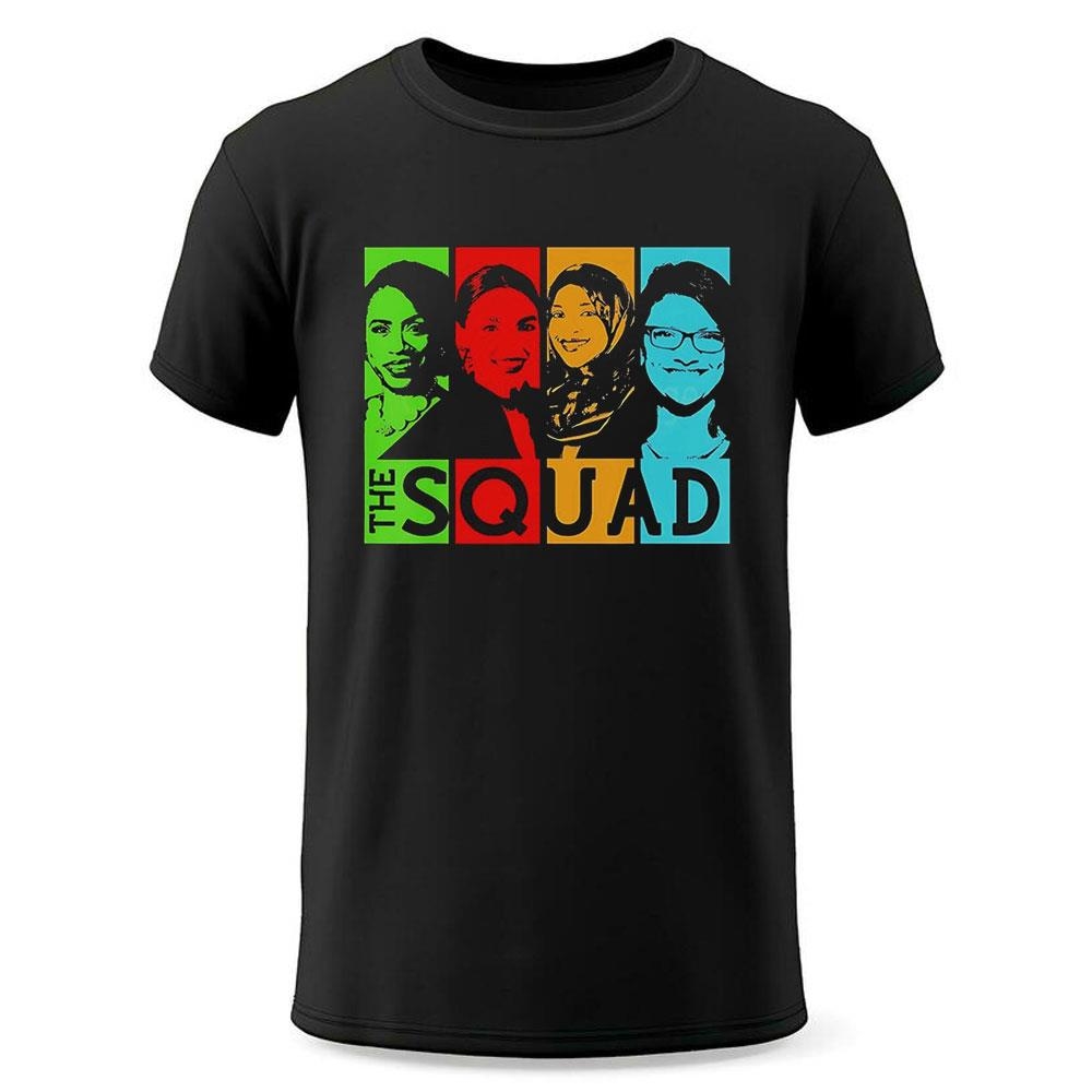 The Squad Women Democratic Shirt Hoodie The Squad Women Democratic Shirt Hoodie