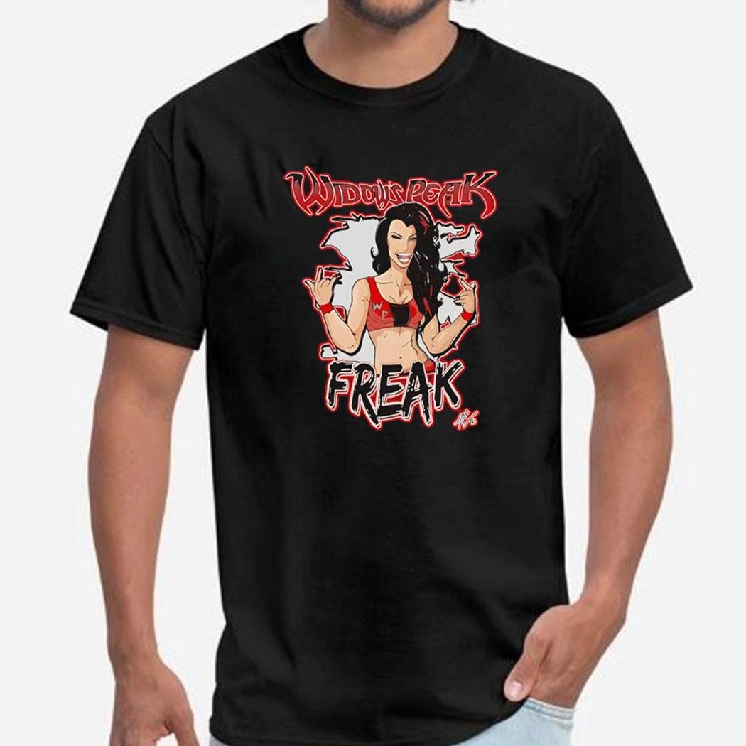 Widows Peak Freak Wrestling Shirt