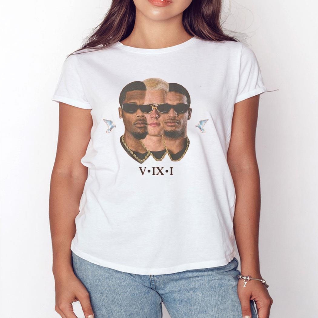 Cincinnati Bengals V Ix I Higgins And Joe Burrow Jamarr Chase Faces T Shirt Cincinnati Bengals V Ix I Higgins And Joe Burrow Jamarr Chase Faces T Shirt