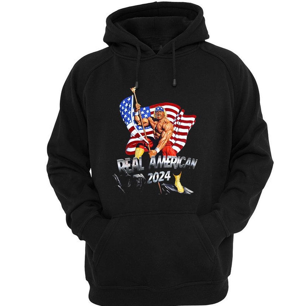 Hulk Hogan Real American 2024 Shirt Hoodie Hulk Hogan Real American 2024 Shirt Hoodie