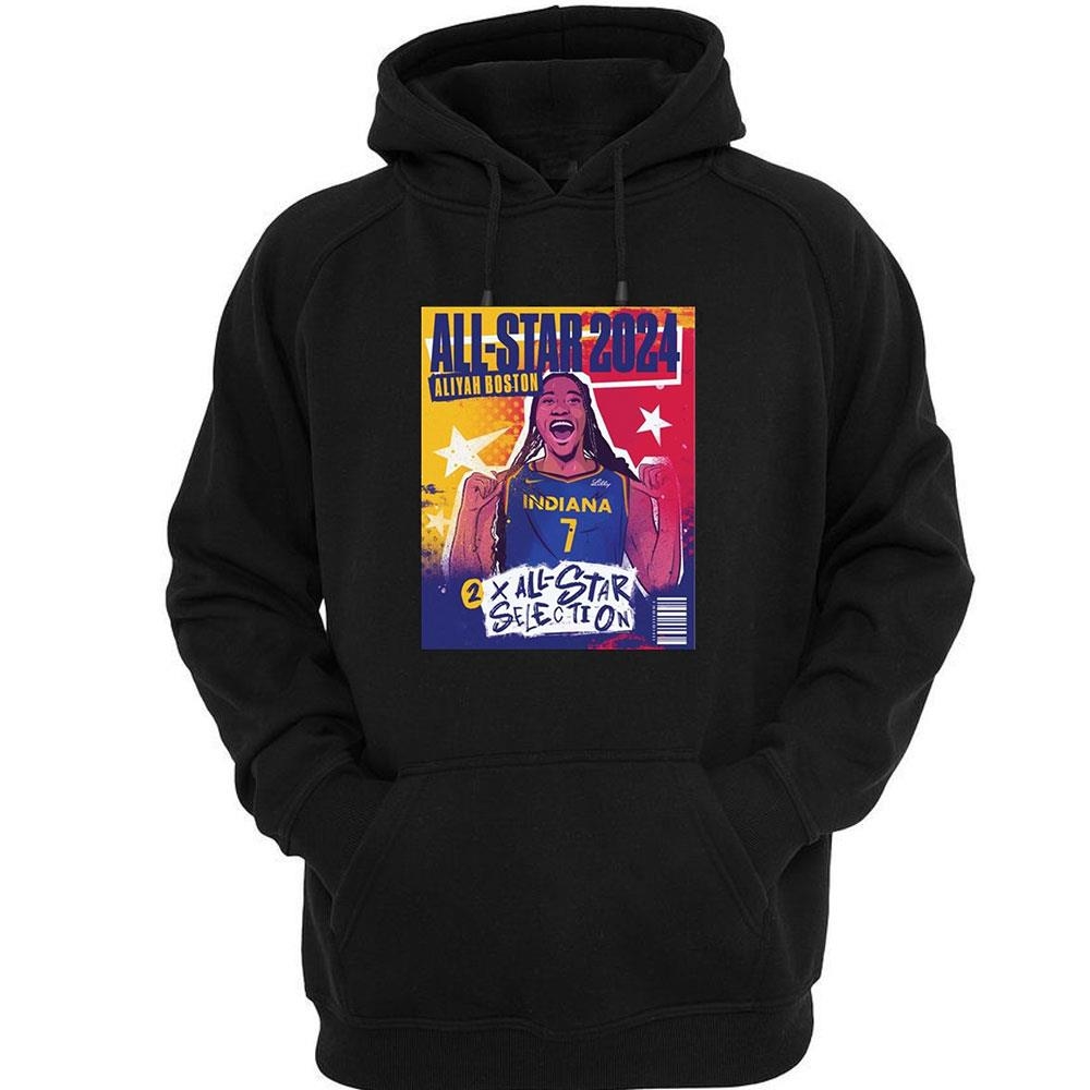 Indiana Fever Aliyah Boston All Star Selection 2024 Shirt Indiana Fever Aliyah Boston All Star Selection 2024 Shirt