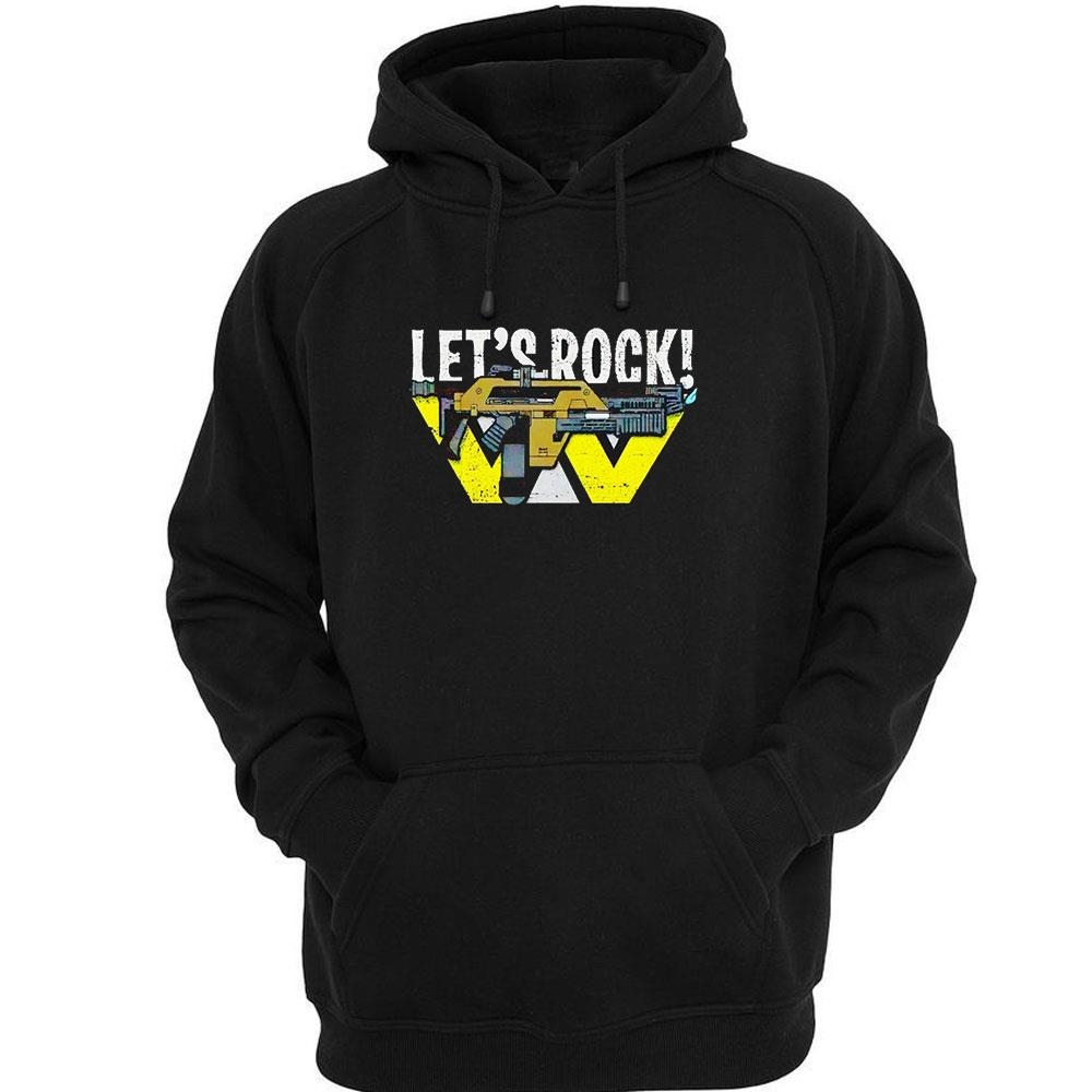 Lets Rock Alien Movies Shirt Lets Rock Alien Movies Shirt
