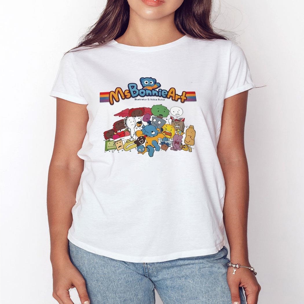 Ms Bonnie Art Illustrator And Voice Actor Shirt Ms Bonnie Art Illustrator And Voice Actor Shirt
